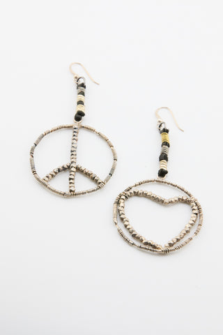 The Peace & Love Earrings