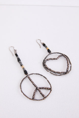 The Peace & Love Earrings
